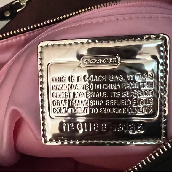 Coach Crossbody Chocolate Brown - Picture 6 of 9